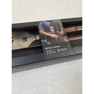 New! BBQ Apron Grill Tools and Bottle Opener Picnic Time Waxed Canvas